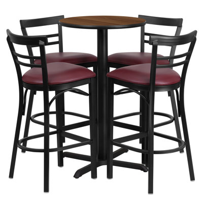 4 - Person Pedestal Dining Set