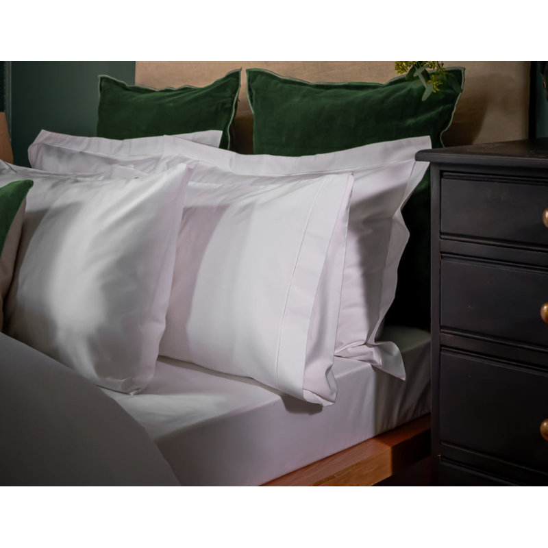 Premium Sateen Sheet Set, Queen Sheet Set, White
