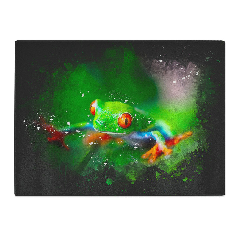 Tree Frog Vol.1  Glass Chopping Board