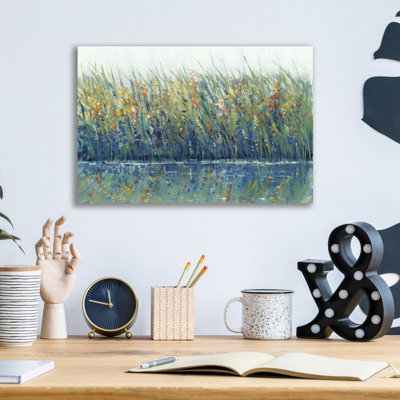 «Wildflower Reflection I» par Tim O'Toole, art mural en verre acrylique