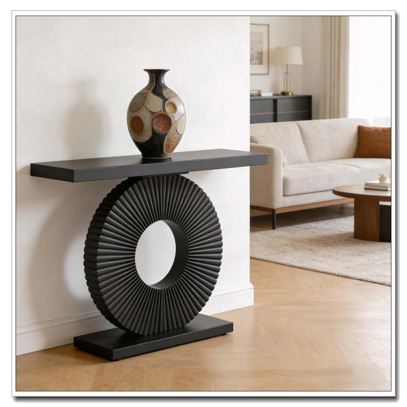 Wood Console Table
