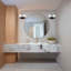 Éclairage pour salle de bain 2 lumières Gutierrez-70856039
