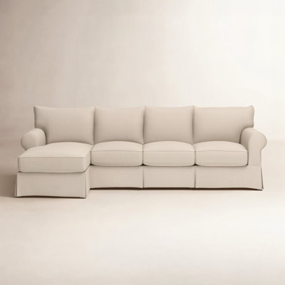 Amari Slipcovered Chaise Sectional