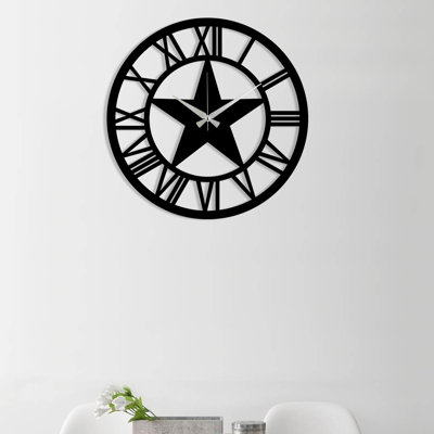 Dametta Metal Wall Clock