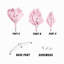 Arbre de Noël 6 pi - rose-372516565
