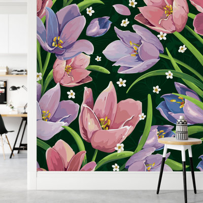 Murale tulipe