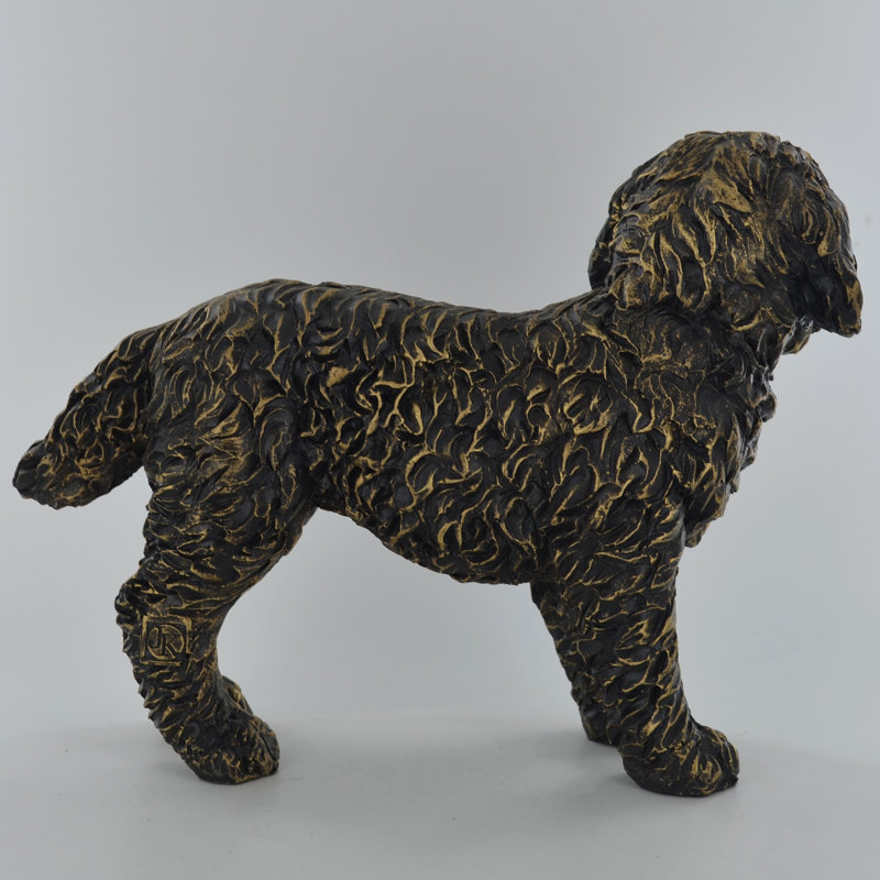 Gelinkaya Bronze Cockapoo Sculpture Figurine