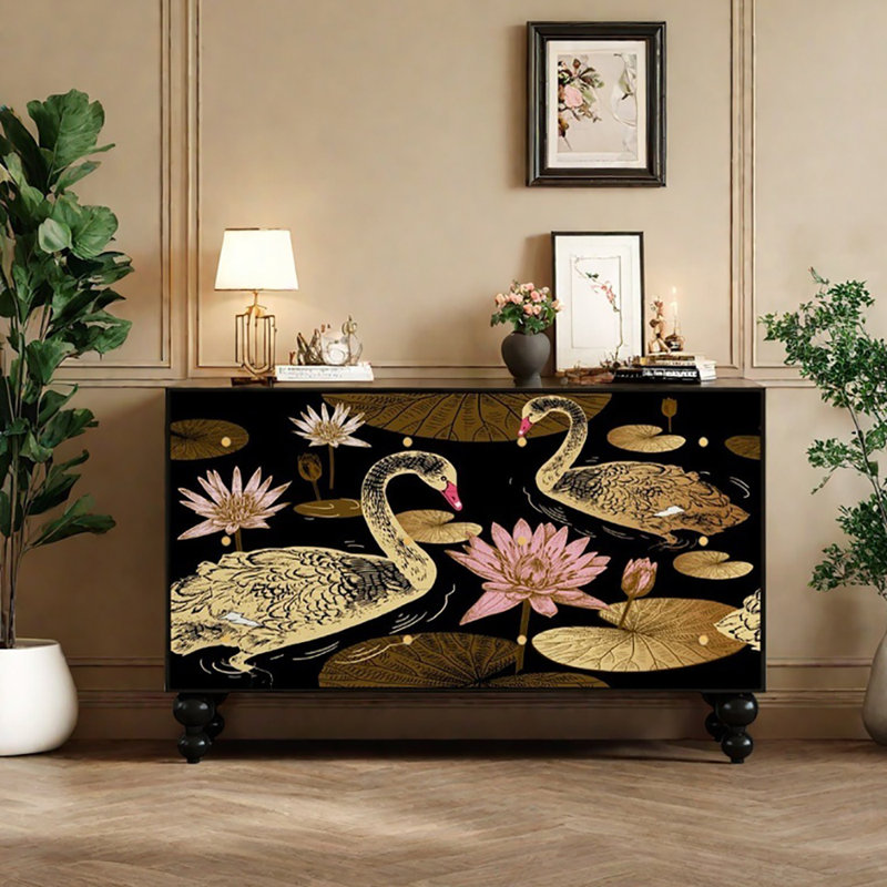 53.1in Six-drawer Sideboard Cabinet
