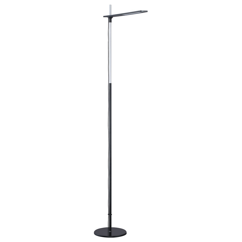 Lampe de travail sur pied 60 po Wahkon, Noir
