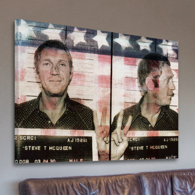 « steve » par parvez taj,, reproduction de photo sur toile tendue