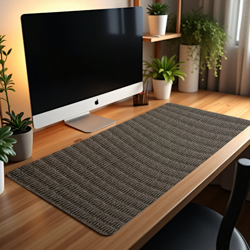 Polyester Desk Pad, 14.4x12.1