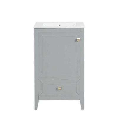 Modern Bathroom Vanity With High-Quality Materials And Practical Storage