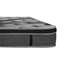 Matelas gris foncé foncé à plateau-coussin de 14 po de taille double avec un confort personnalisé pour un repos paisible