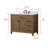 Ajiya 42" Single Bathroom Vanity Set-24521838-24521832