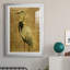«Gold Crane at Dusk II», peinture sur toile encadrée-599877322-599877326