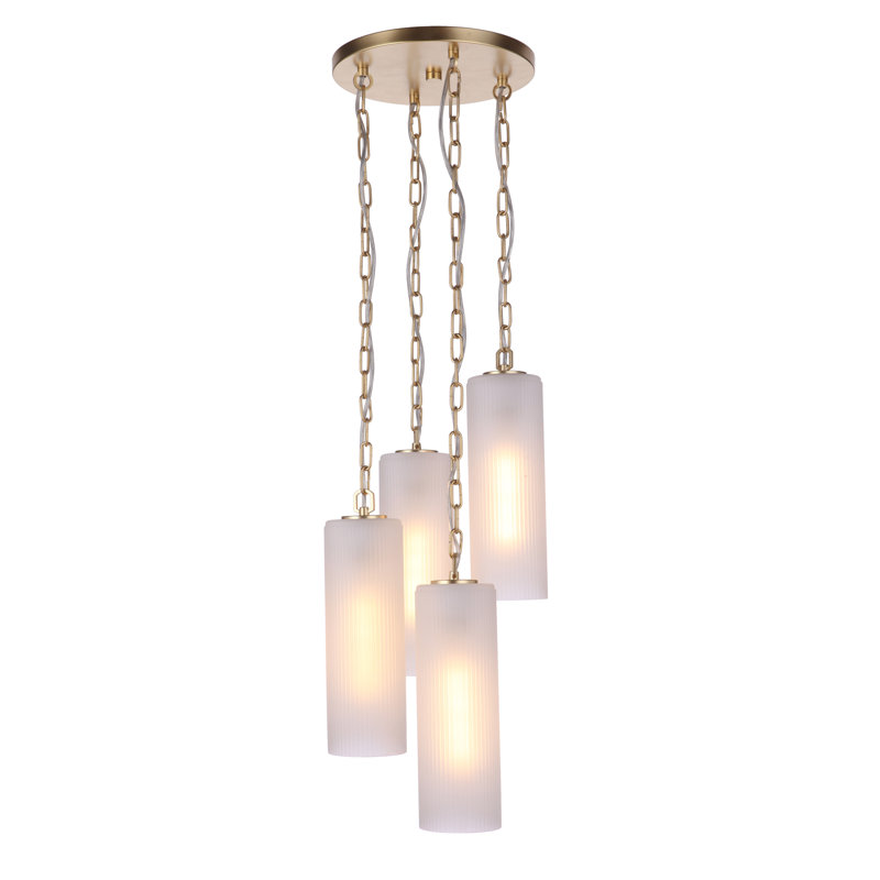 Applonia 4 - Light Cluster Pendant, Sunset Gold