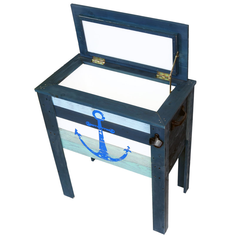 Refroidisseur en bois 45 qt.