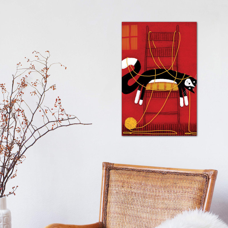 " Enough " by Terry Runyan, Wrapped Canvas, 26" H x 18" W x 1.5" D, No Mat