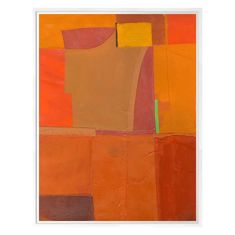 Channel Orange Print by Ngo, PC, White Framed, 24" H x 21" W x 1.25" D