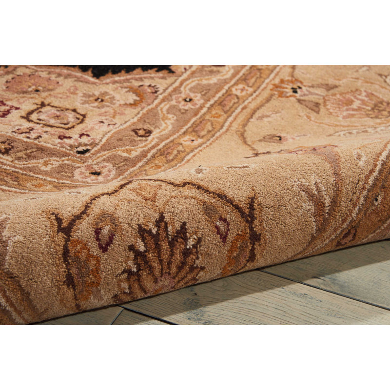 Lundeen Wool Oriental Indoor Rug, Rectangle 1'5" x 2'3"
