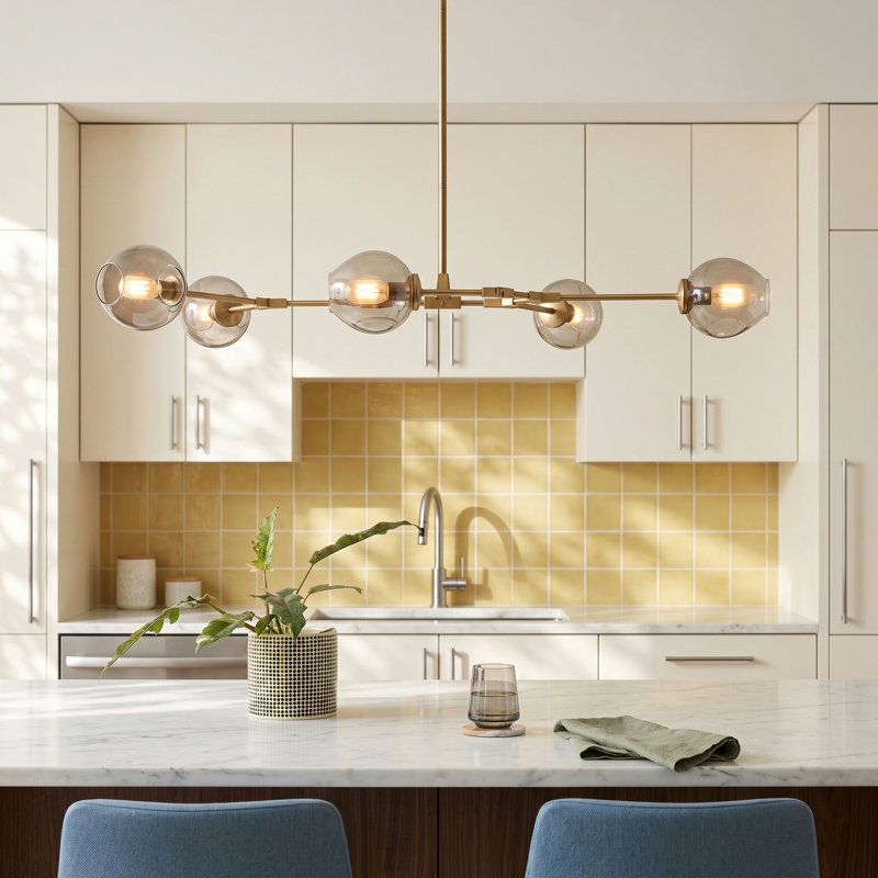 Dumont Iron 5-Light Chandelier