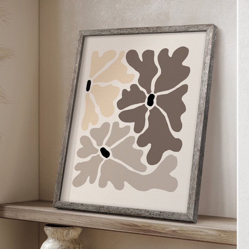Matisse CCLXI, reproduction encadrée - bois massif, Argent rétro, H 30 po x l 24 po