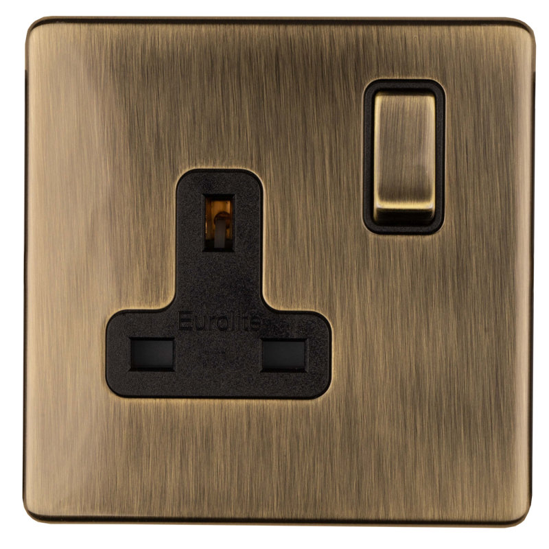 Wall Mounted Socket, Antique