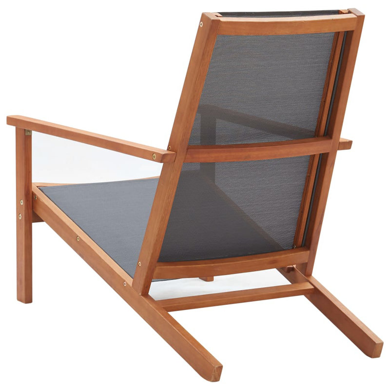Farbourgh Eucalyptus Outdoor Lounge Chair, Grey