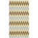 Tapis beige/bleu/brun Kelston