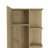 Los Angeles Linen  Cabinet, Five Shelves, One Cabinet, Divisions-1895481565-1895481566