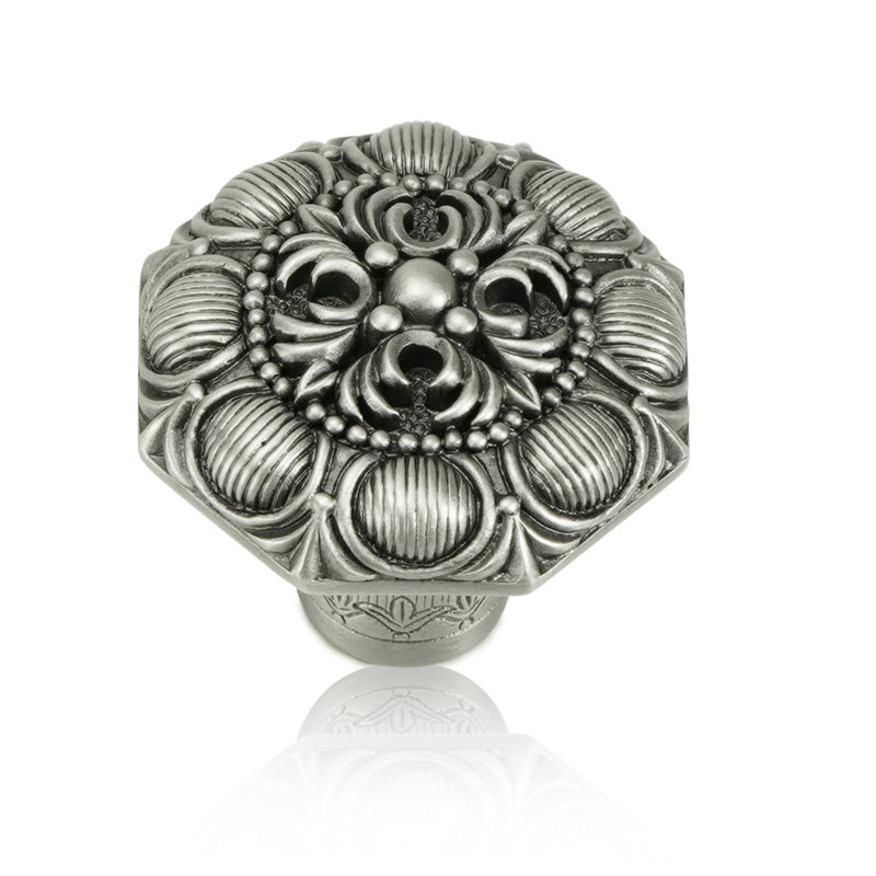 KNOB ANTIQUE NICKEL FINISH, Antique Nickel