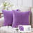 Striped Corduroy Throw Pillow, Solid Color Textured Decorative Pillow-128824451-128824446-129024973