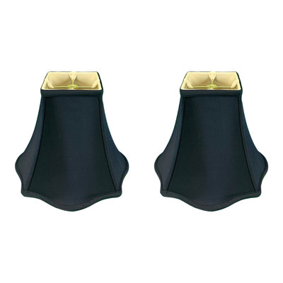 Abat-jour cloche en soie / shantung (Uno)