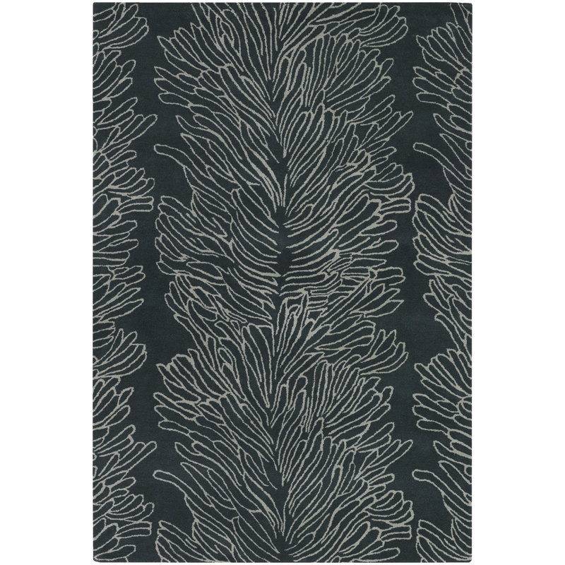 Tapis noir Dunbar, 7 pi 9 po X 10 pi 6 po
