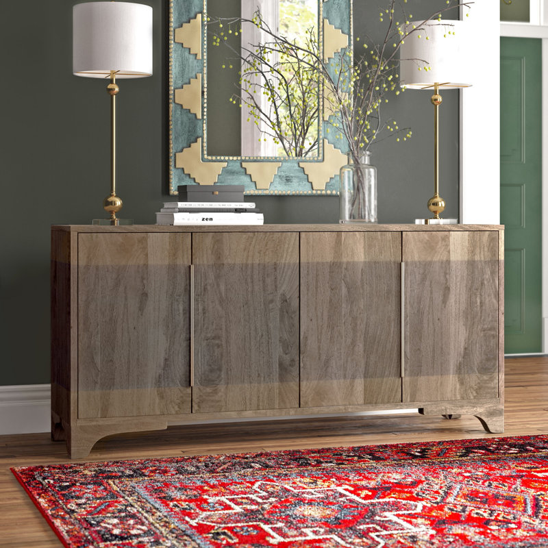 Cannes 70'' Solid Wood Sideboard