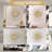 Large Decorative Wall Clock With Crystal Accents, Silent Quartz Movement, Battery Operated, Suitable For Living Room, Kitchen, Bedroom And Bathroom