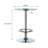 Aishvi Round Glass Top Dining Table-347205548