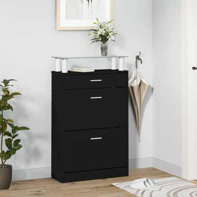 Flip Down Shoe Storage