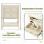 Meuble-lavabo 24 po avec lavabo en céramique-119079590