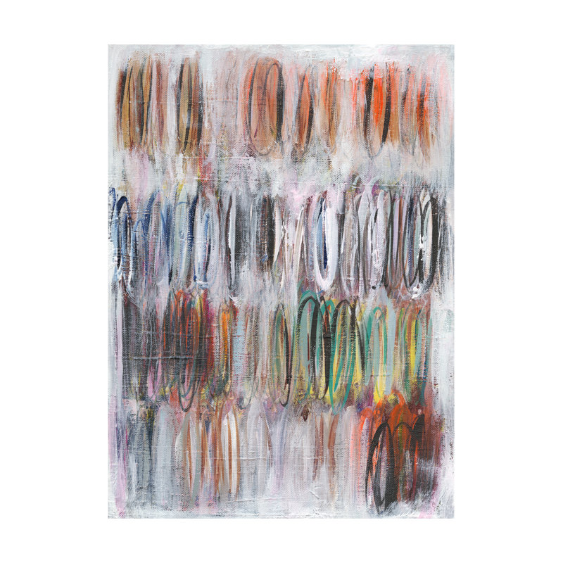 Paint Scribble II by Jodi Fuchs - Wrapped Canvas Art Prints, 30cm H x 20cm W x 0.38cm D