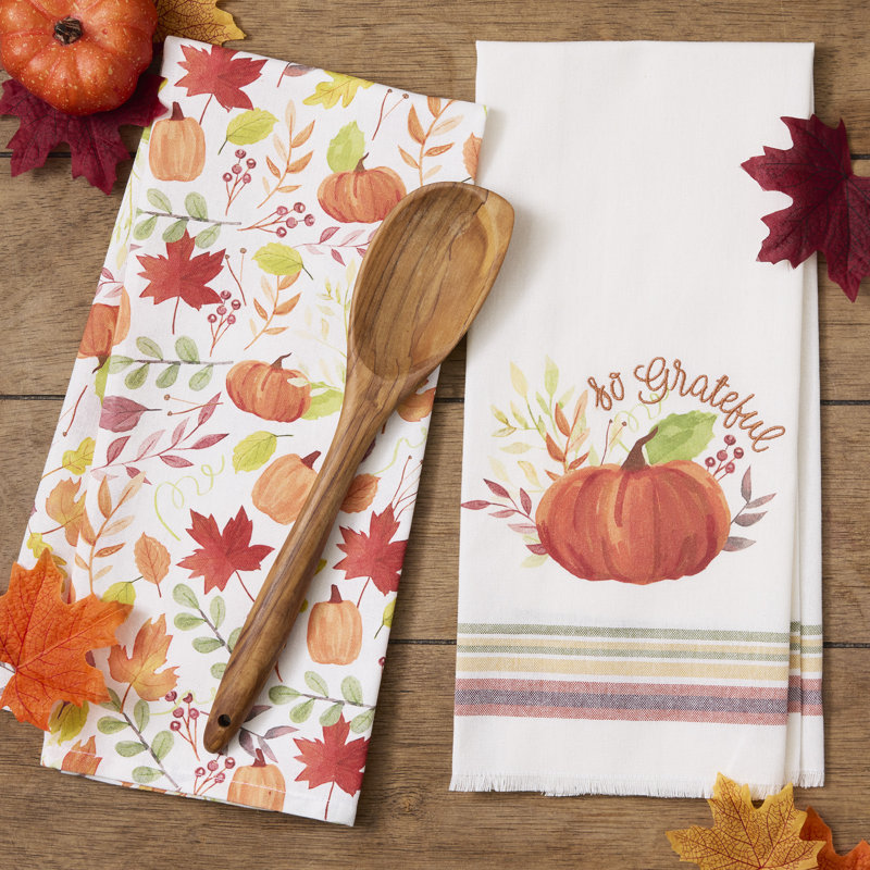 Grateful Harvest Dishtowel Set/2