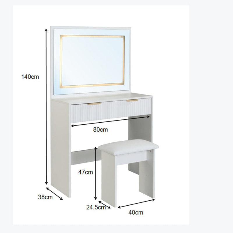 Dressing Table with Mirror