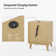 Marksbury 16'' W Modern 2-Drawer Nightstand with Charging Port (Set of 2)