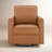 Weston Genuine Leather Swivel Accent Chair-117357148