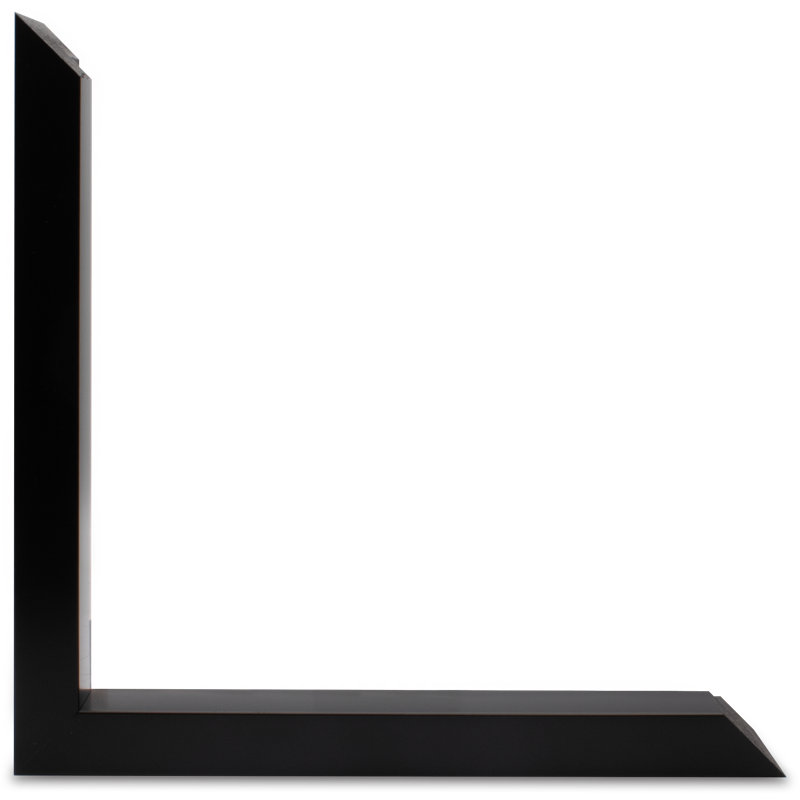 Turquoise And Gold Abstract - Single Picture Frame Print, 200.152 cm H x 162.052 cm W, Satin Black