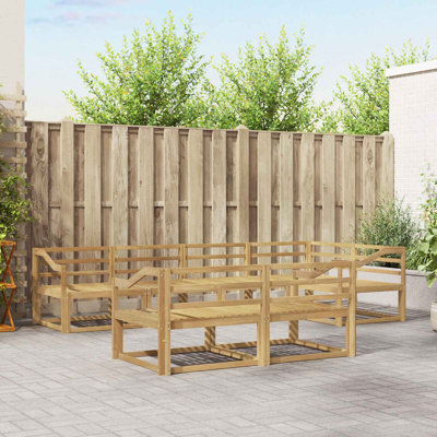 325cm Wide Patio Sectional Set