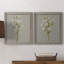 «White Field Flowers I», ensemble de 2 peintures sur toile encadrées-1126046348-1126046349