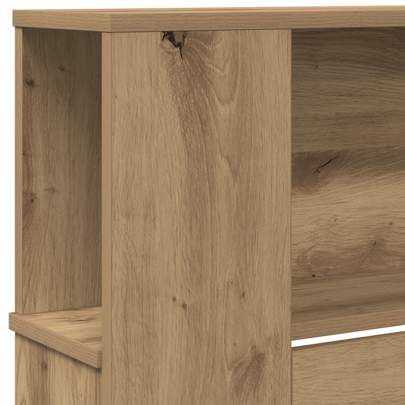 Solid Wood Headboard, Kingsize (5'), Artisan Oak