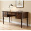 Bureau vintage en bois massif, 5 tiroirs et poignées en alliage de zinc-561596124-561596112
