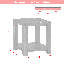 Oruada Solid Wood End Table-40527897